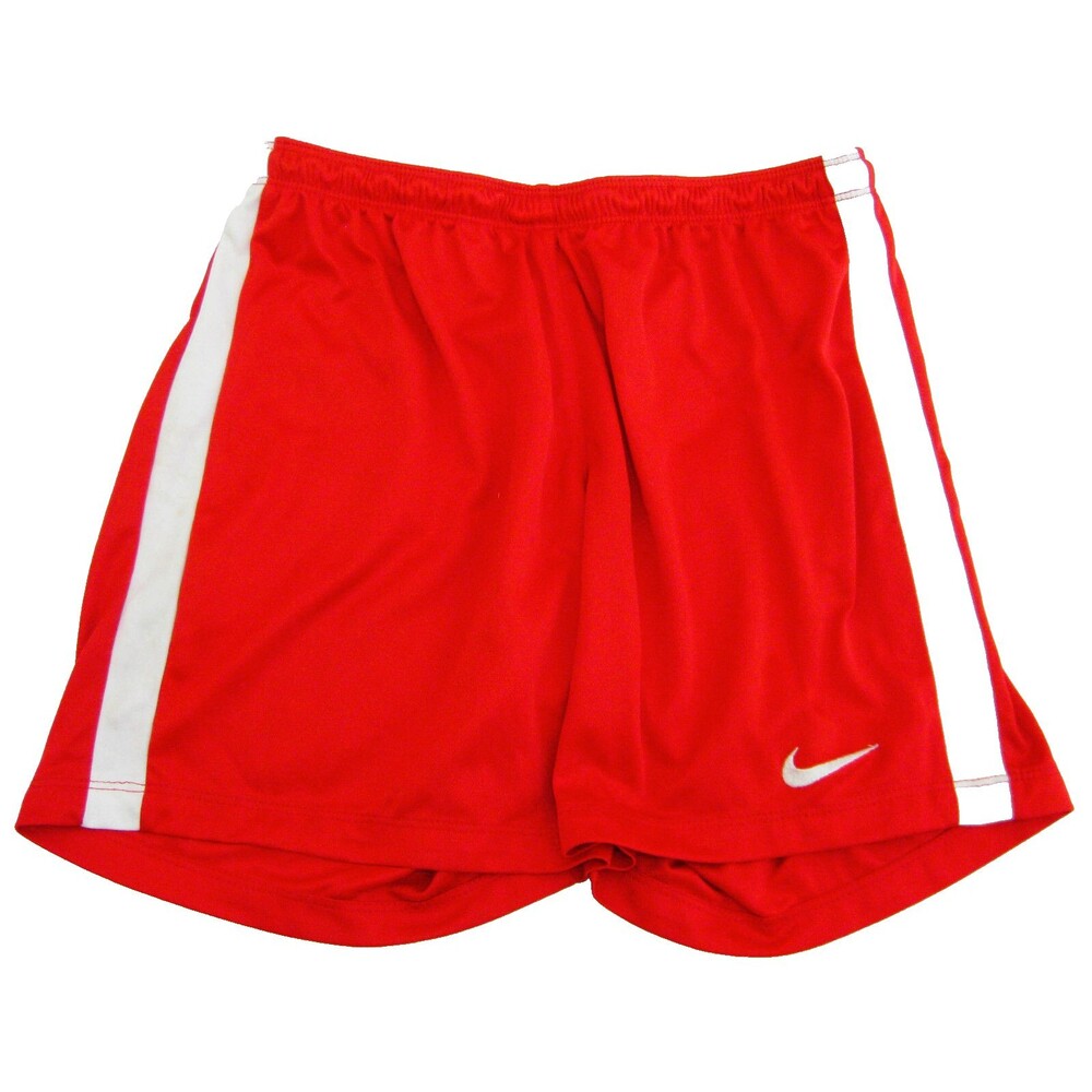 NIKE Boy's (Size Medium 26-30) Red Dri-Fit Athletic Shorts Running Gym Fitness